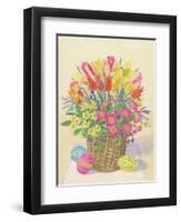 Easter Basket, 1996-Linda Benton-Framed Giclee Print