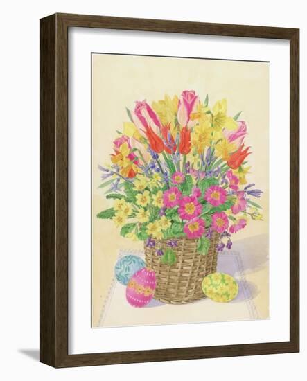 Easter Basket, 1996-Linda Benton-Framed Giclee Print