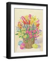 Easter Basket, 1996-Linda Benton-Framed Giclee Print