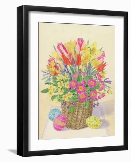 Easter Basket, 1996-Linda Benton-Framed Giclee Print