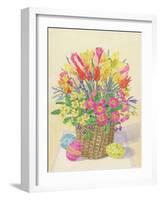 Easter Basket, 1996-Linda Benton-Framed Giclee Print