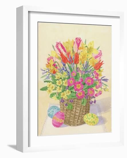 Easter Basket, 1996-Linda Benton-Framed Giclee Print