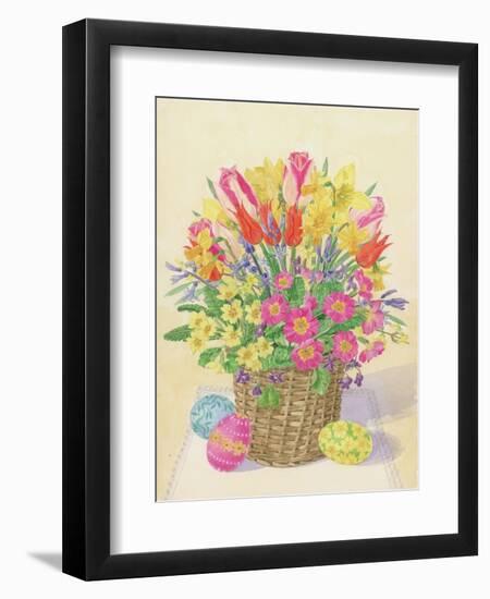 Easter Basket, 1996-Linda Benton-Framed Premium Giclee Print