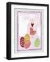 Easter Birdhouse and Eggs-Effie Zafiropoulou-Framed Giclee Print