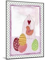 Easter Birdhouse and Eggs-Effie Zafiropoulou-Mounted Giclee Print