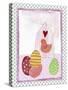 Easter Birdhouse and Eggs-Effie Zafiropoulou-Stretched Canvas