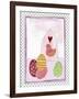 Easter Birdhouse and Eggs-Effie Zafiropoulou-Framed Giclee Print