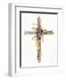 Easter Blessing Cross I-Kathleen Parr McKenna-Framed Art Print