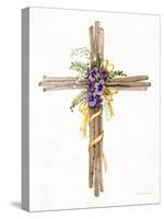 Easter Blessing Cross I-Kathleen Parr McKenna-Stretched Canvas