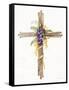 Easter Blessing Cross I-Kathleen Parr McKenna-Framed Stretched Canvas