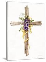 Easter Blessing Cross I-Kathleen Parr McKenna-Stretched Canvas