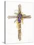 Easter Blessing Cross I-Kathleen Parr McKenna-Stretched Canvas