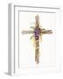 Easter Blessing Cross I-Kathleen Parr McKenna-Framed Art Print