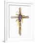 Easter Blessing Cross I-Kathleen Parr McKenna-Framed Art Print