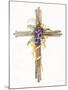 Easter Blessing Cross I-Kathleen Parr McKenna-Mounted Art Print
