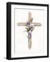 Easter Blessing Cross II-Kathleen Parr McKenna-Framed Art Print