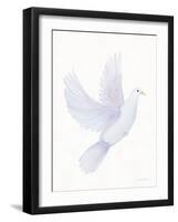 Easter Blessing Dove I-Kathleen Parr McKenna-Framed Art Print