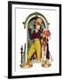 "Easter Bouquet,"April 20, 1935-Joseph Christian Leyendecker-Framed Giclee Print