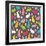 Easter Bunnies-Elizabeth Caldwell-Framed Giclee Print