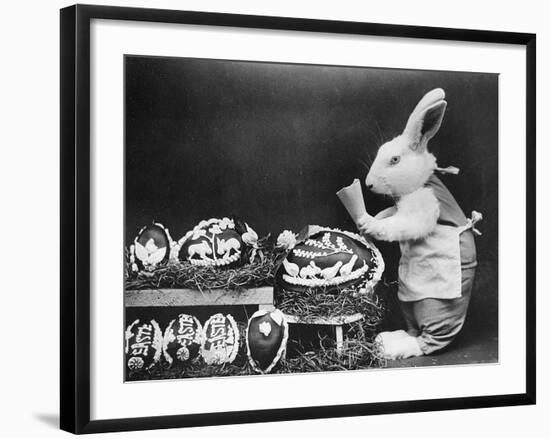 Easter Bunny and Eggs-null-Framed Photographic Print