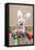 Easter Bunny Dog With Chocolate Easter Eggs-lovleah-Framed Stretched Canvas