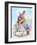 Easter Bunny Egg Hunt-Sheena Pike Art And Illustration-Framed Giclee Print