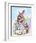 Easter Bunny Egg Hunt-Sheena Pike Art And Illustration-Framed Giclee Print