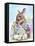 Easter Bunny Egg Hunt-Sheena Pike Art And Illustration-Framed Stretched Canvas