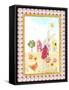 Easter Bunny with Egg-Effie Zafiropoulou-Framed Stretched Canvas