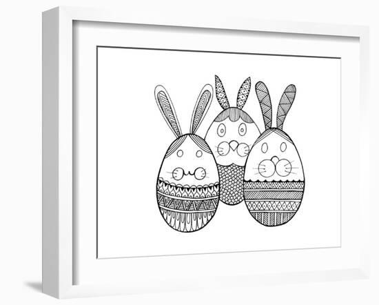 Easter Bunny-Neeti Goswami-Framed Art Print