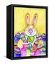 Easter Bunny-Valarie Wade-Framed Stretched Canvas