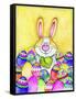 Easter Bunny-Valarie Wade-Framed Stretched Canvas