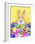 Easter Bunny-Valarie Wade-Framed Giclee Print