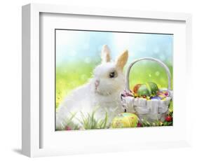 Easter Bunny-Arnica Burnstone-Framed Giclee Print