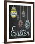 Easter Chalk Eggs-Lauren Gibbons-Framed Art Print