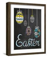 Easter Chalk Eggs-Lauren Gibbons-Framed Art Print