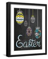 Easter Chalk Eggs-Lauren Gibbons-Framed Art Print