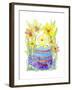 Easter Chick-Jennifer Zsolt-Framed Giclee Print