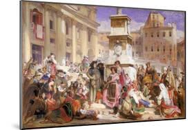 Easter Day at Rome-John Frederick Lewis-Mounted Giclee Print