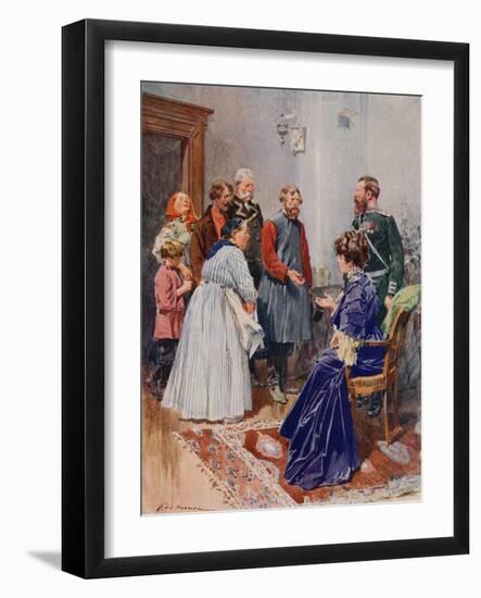 Easter Day-Frederic De Haenen-Framed Giclee Print