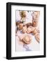 Easter decoration, jute, Easter eggs, hearts,-mauritius images-Framed Photographic Print