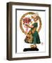 "Easter Dutch Girl,"April 3, 1926-Joseph Christian Leyendecker-Framed Giclee Print