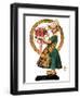 "Easter Dutch Girl,"April 3, 1926-Joseph Christian Leyendecker-Framed Giclee Print