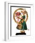 "Easter Dutch Girl,"April 3, 1926-Joseph Christian Leyendecker-Framed Giclee Print