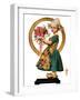 "Easter Dutch Girl,"April 3, 1926-Joseph Christian Leyendecker-Framed Giclee Print