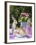 Easter Egg and Easter Bunny on Garden Table-C. Nidhoff-Lang-Framed Photographic Print