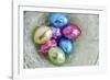 Easter Egg Candies in Nest-null-Framed Photographic Print