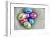 Easter Egg Candies in Nest-null-Framed Photographic Print