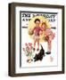 "Easter Egg Hunt," Saturday Evening Post Cover, April 15, 1933-Joseph Christian Leyendecker-Framed Giclee Print