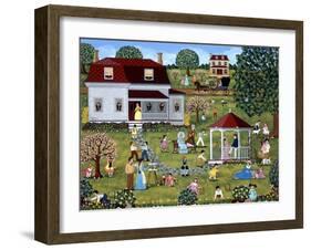 Easter Egg Hunt-Sheila Lee-Framed Giclee Print